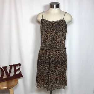 Summer animal print dress